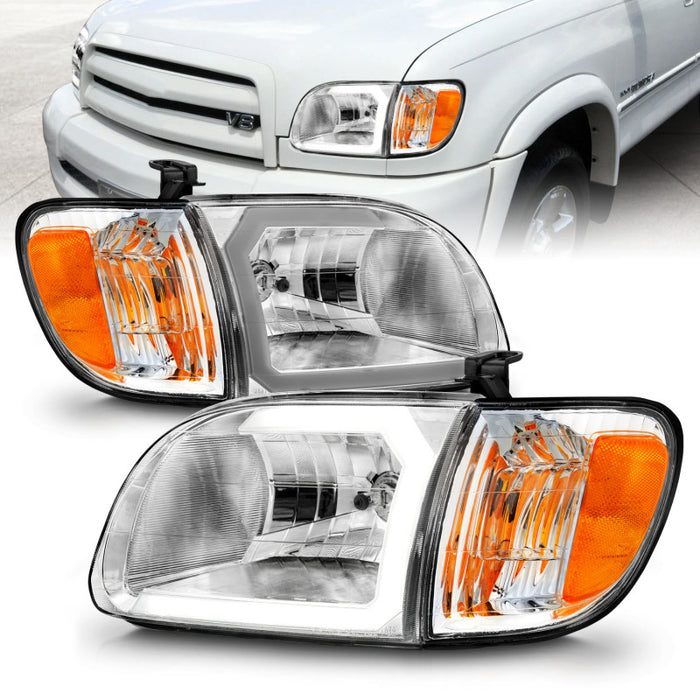 ANZO 111580 ANZ Crystal Headlights