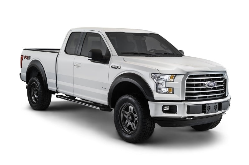 Bushwacker 50914-02 10-18 RAM 1500 Fleetside Extend-A-Fender Style Flares 4pc 67.4/76.3/96.3in Bed - Black