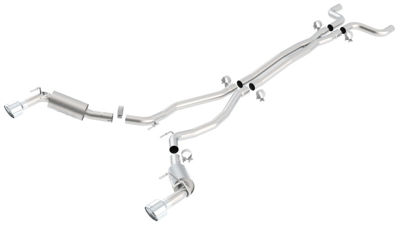 Borla 140356 10-13 Chevy Camaro SS 6.2L 8cyl Aggressive Catback Exhaust