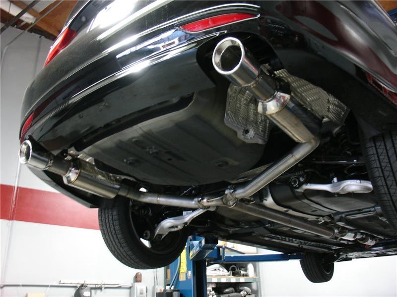 Injen SES1330 2011-14 Hyundai Sonata/Kia Optima 2.0L - 3inch Cat Back w/ Dual 60mm Mufflers
