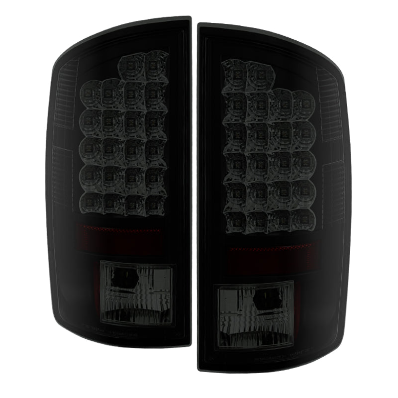 Spyder Dodge Ram 02-06 1500/Ram 2500/3500 03-06 LED Tail Light Black Smoke ALT-YD-DRAM02-LED-BSM