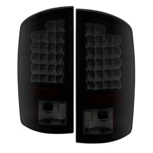 SPYDER 5078094 Spyder Dodge RAM 02-06 1500/RAM 2500/3500 03-06 LED Tail Light Black Smoke ALT-YD-DRAM02-LED-BSM