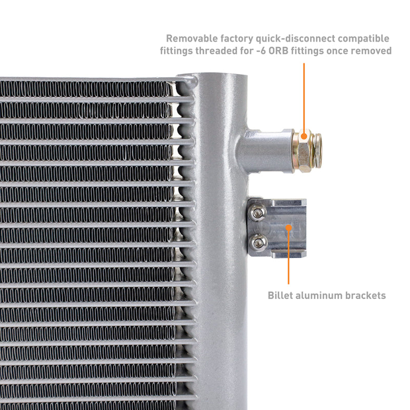 Mishimoto MMTC-RAM-10 10-12 RAM 2500/3500 6.7L Cummins Transmission Cooler