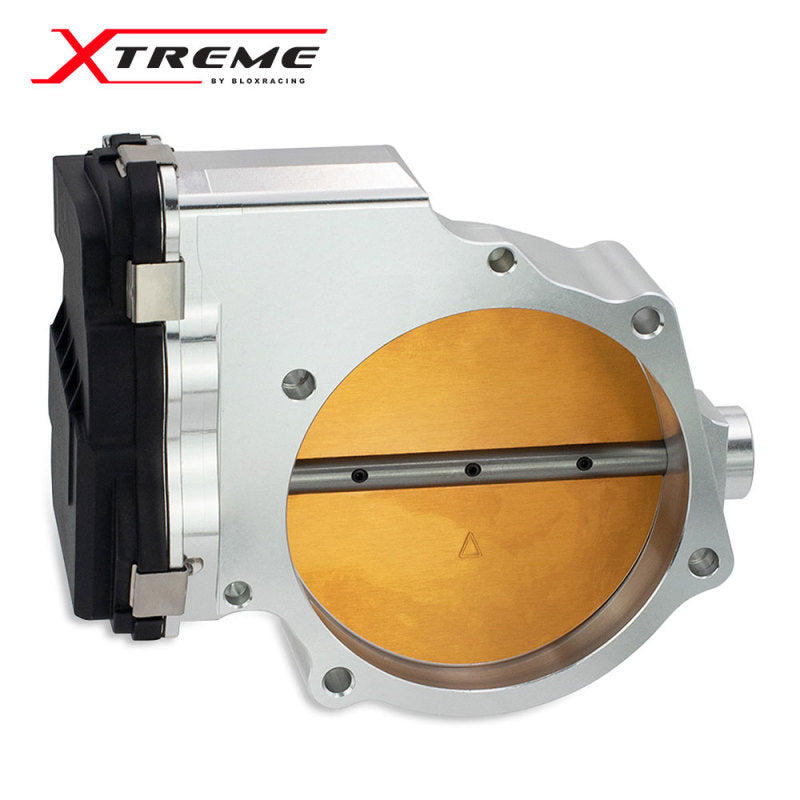 BLOX Racing BXIM-00255-SI 2015+ Dodge Hellcat / Jeep Trackhawk 6.2L 105mm Electronic Billet Throttle Body - Silver