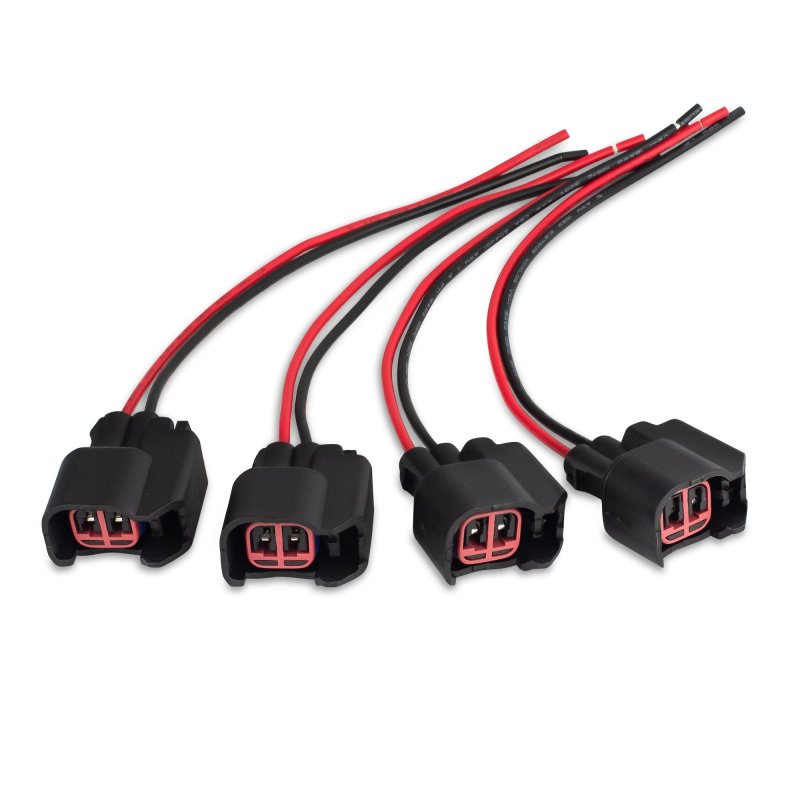 BLOX Racing BXEF-06514.14-550-4 550CC Street Injectors 48mm With 1/2in Adapter 14mm Bore