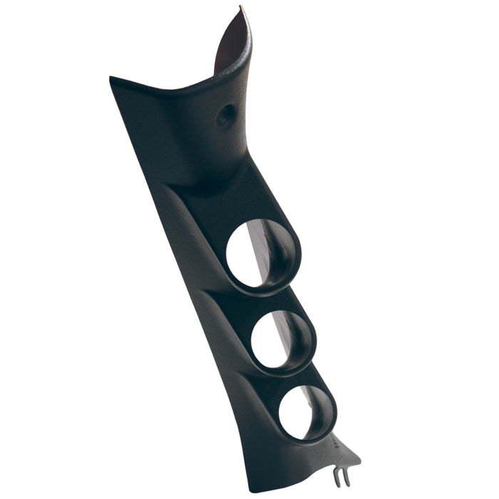 AutoMeter 17332 Autometer 15-18 Ford F-150 2-1/16in Triple A-Pillar Pod Gauge Mount - Black (w/ Speaker)