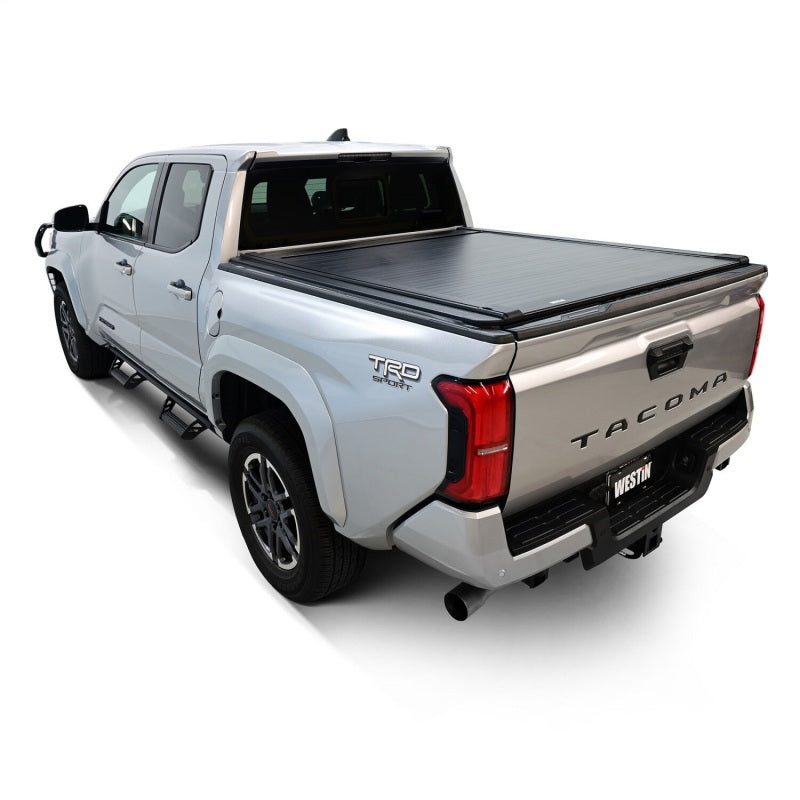 Westin 19-52785 24-26 Toyota Tacoma 5ft. Bed Electric Retractable Tonneau Cover - Black