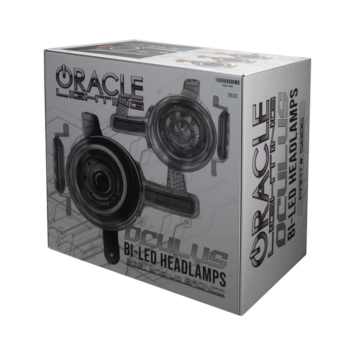 ORACLE Lighting 5886-001 Oracle Ford Bronco 21+ Oculus Bi-LED Projector Headlights