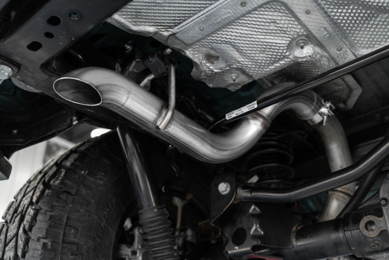 MBRP S5527409 2.5in Axle Back Muffler Bypass Pipe 18-20 Jeep Wrangler JL 2DR/4DR 3.6L T409