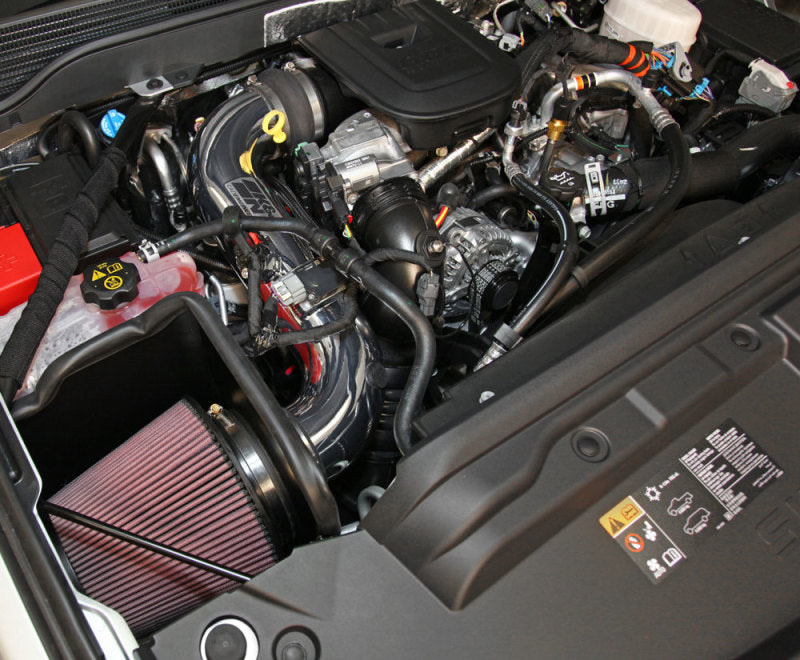 K&N Engineering 77-3087KP K&N 77 Series Performance Intake Kit for 2015 Chevrolet Silverado/GMC Sierra 2500 / 3500 6.6L V8