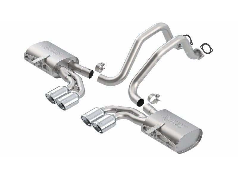 Borla 140426 97-04 Chevrolet Corvette 5.7L 8cyl Touring SS Catback Exhaust