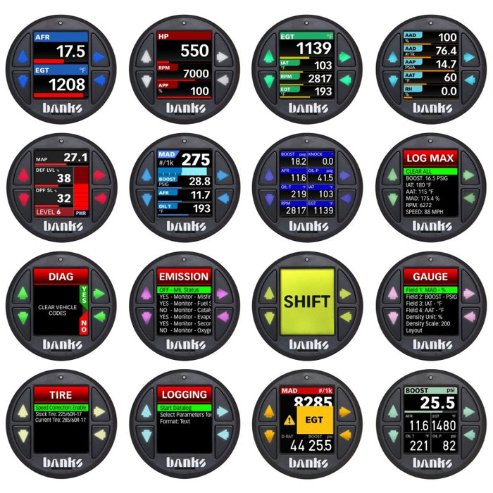 Banks Power 66793 17-19 GM 2500 6.6L L5P Derringer Tuner (Gen 2) w/ 1.8in iDash DataMonster