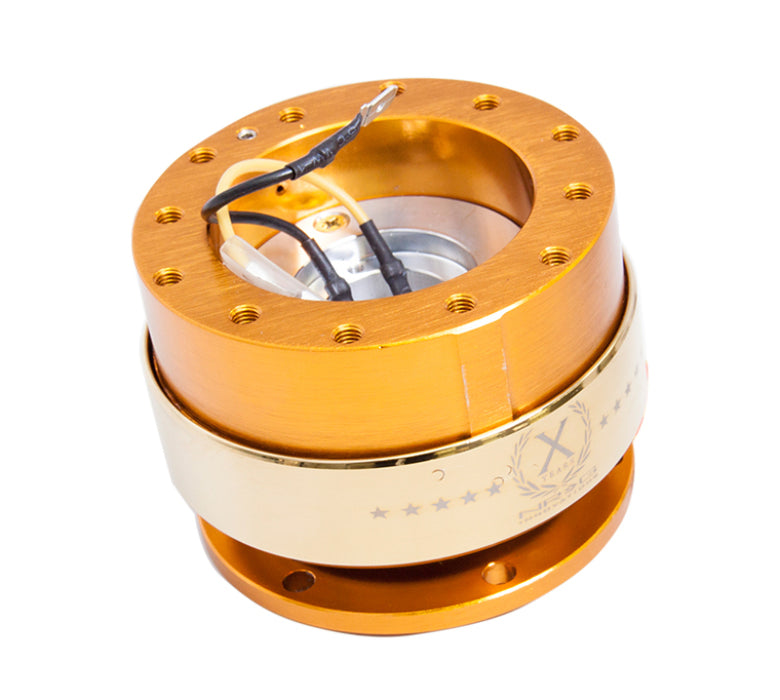 NRG SRK-200RG Quick Release Gen 2.0 - Rose Gold Body / Titanium Chrome Ring