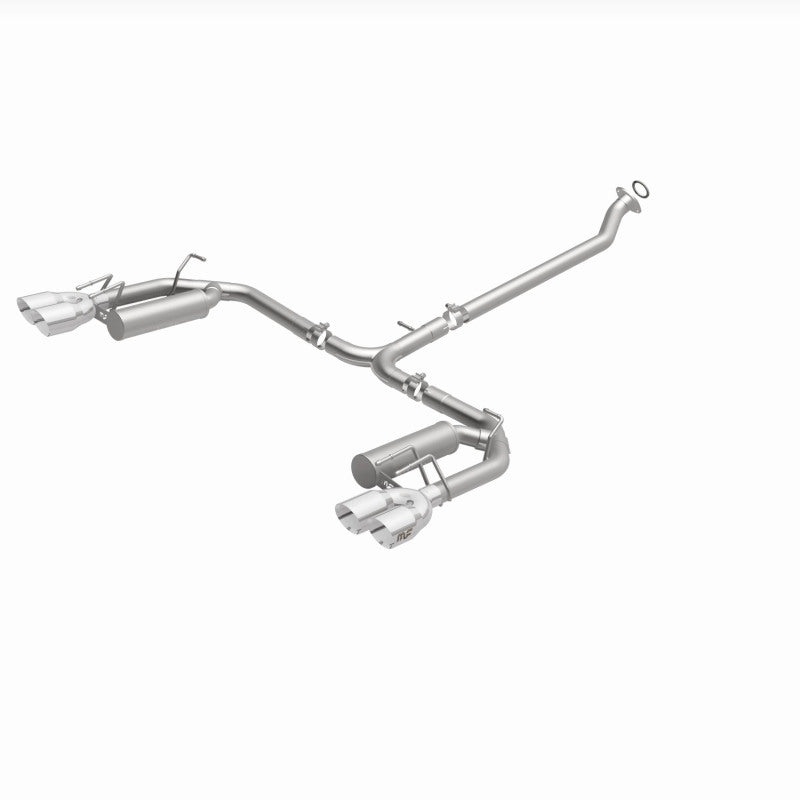 Magnaflow 19494 MagnaFlow 18-19 Toyota Camry XSE 2.5L (FWD) Street Series Cat-Back Exhaust w/4in Polished Quad Tips