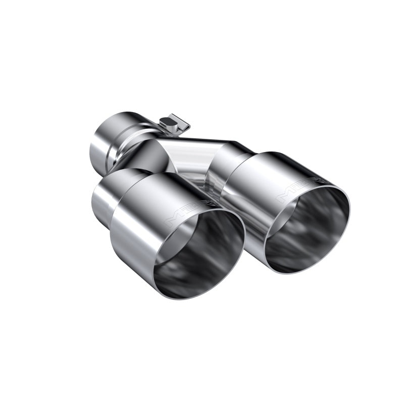 MBRP T5171 Universal T304 SS Dual Tip 3.5in OD/2.5in Inlet