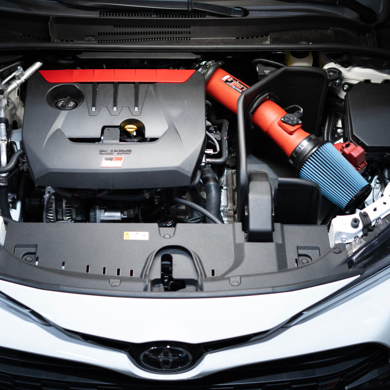 Injen SP2082WR 23-25 Toyota GR Corolla L3-1.6L Turbo Wrinkle Red Short RAM Cold Air Intake