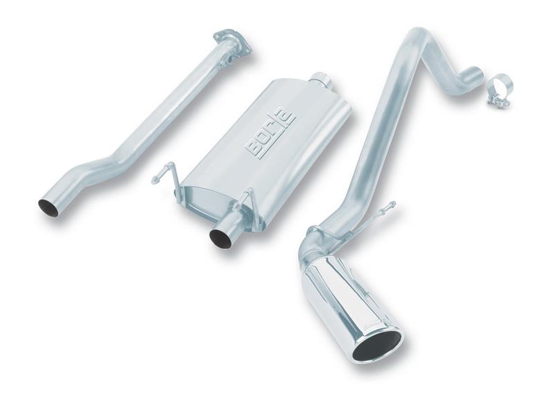 Borla 14945 00-04 Toyota Tacoma Pre-Runner 3.4L V6 4WD 2Dr EC/SB SS Catback Truck Side Exit Exhaust