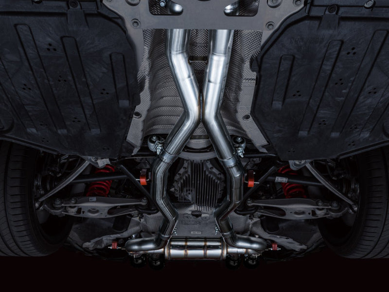 AWE Tuning 3025-42480 AWE SwitchPath Catback Exhaust for BMW G8X M3/M4 - Diamond Black Tips