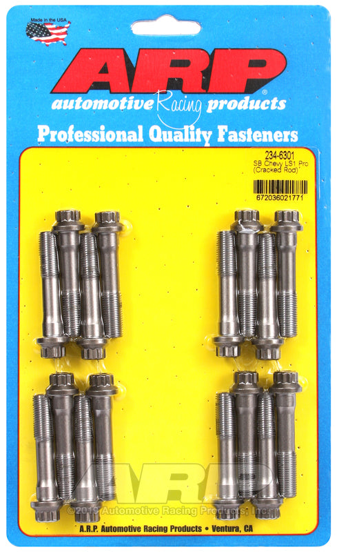 ARP 234-6301 Chevy Small Block SLI Cracked Rod Rod Bolt Kit