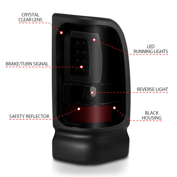 ANZO 311340 ANZ LED Taillights