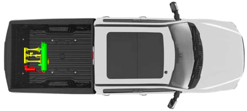 Kleinn Air Horns SDKIT17-230STL Kleinn 17-22 Ford F-250/ F-350/ F-450 Onboard Air System w/ Model 230 Horns