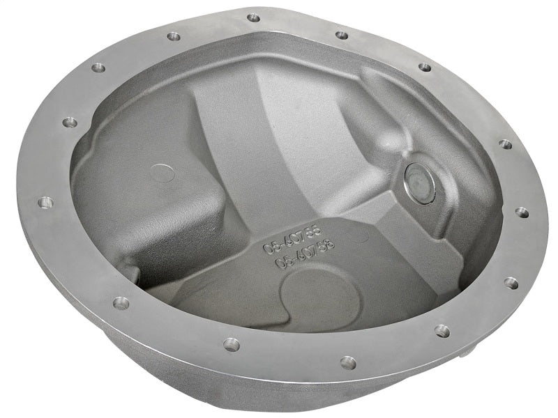 aFe 46-70040 Front Differential Cover (Raw; Street Series); Dodge Diesel Trucks 03-12 L6-5.9/6.7L (td)