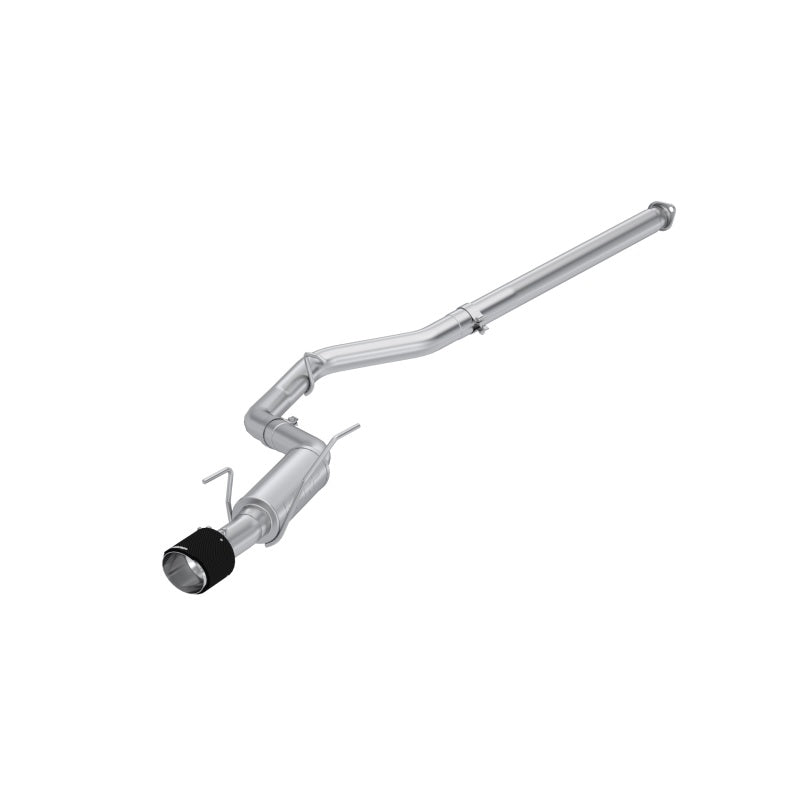 MBRP S48093CF 2022 Subaru WRX 2.4L 3in Cat Back 5in OD w/ Carbon Fiber Tips - T304