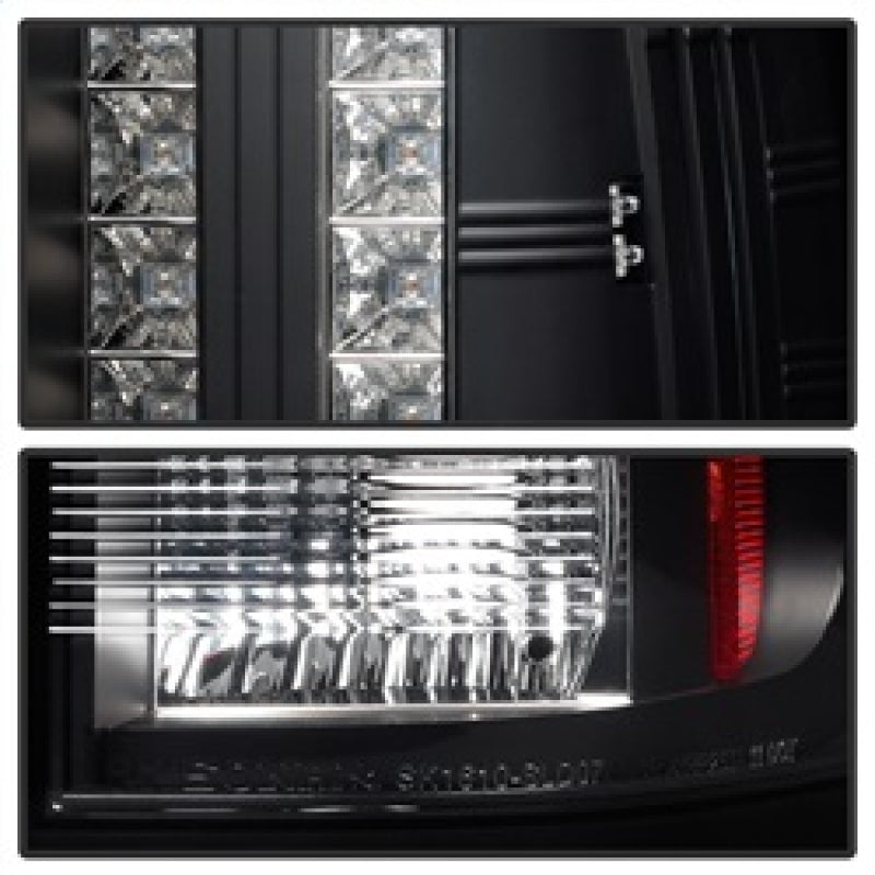 SPYDER 5001771 Spyder Chevy Silverado 07-13 LED Tail Lights Blk ALT-YD-CS07-LED-BK
