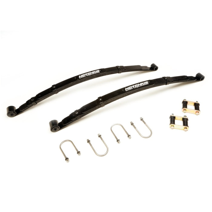 Hotchkis 2431 67-70 Ford Mustang Coupe and Convertible 1 1/2in Drop Leaf Springs w/ Shackles and Hardware
