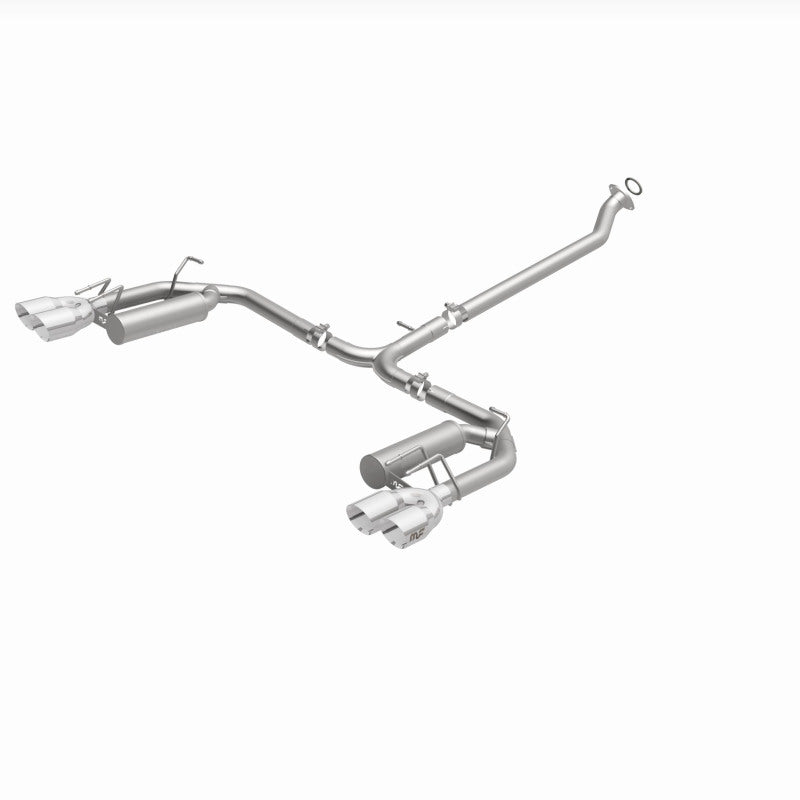 Magnaflow 19494 MagnaFlow 18-19 Toyota Camry XSE 2.5L (FWD) Street Series Cat-Back Exhaust w/4in Polished Quad Tips