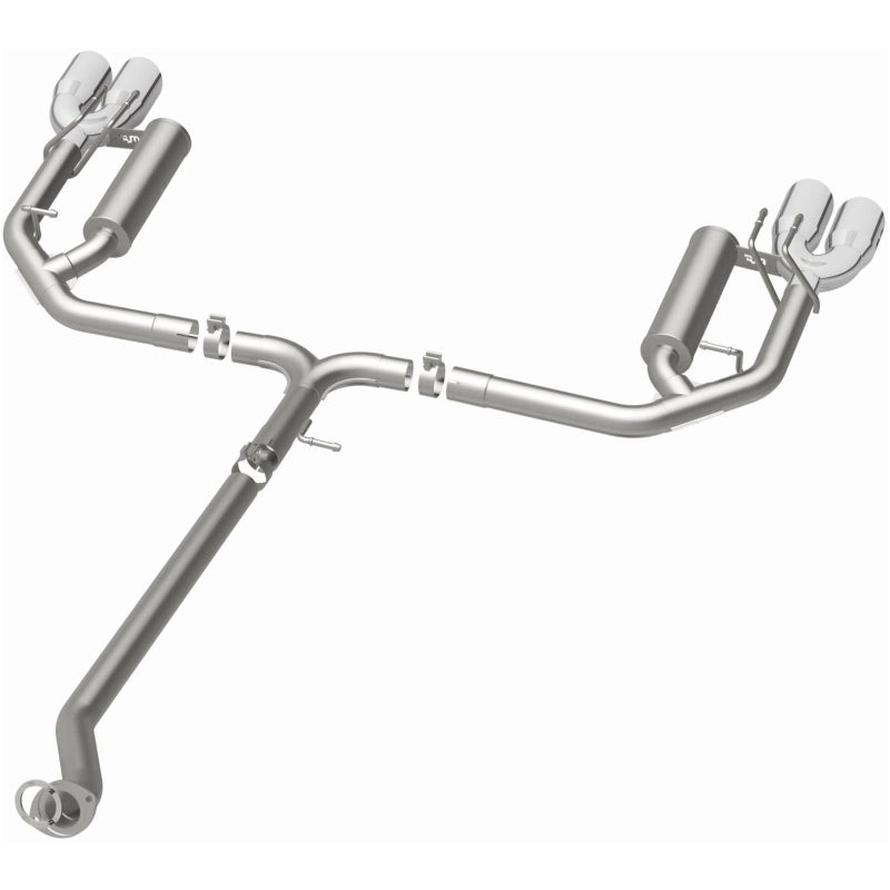 Magnaflow 19494 MagnaFlow 18-19 Toyota Camry XSE 2.5L (FWD) Street Series Cat-Back Exhaust w/4in Polished Quad Tips