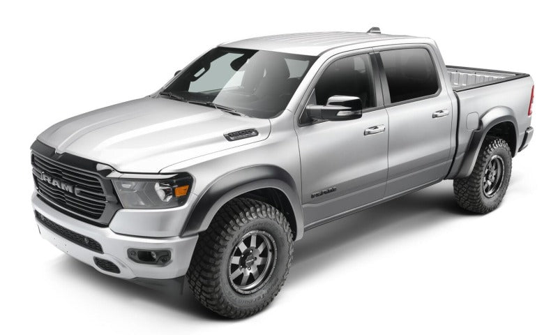 Bushwacker 50926-02 19-22 RAM 1500 (Excl. Rebel/TRX) 67.4 & 76.3in Bed Extend-A-Fender Flares 4pc - Smth Blk