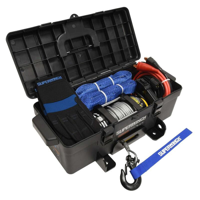 Superwinch 1140222 4000 LBS 12V DC 3/16in x 50ft Steel Rope Winch2Go Steel Rope