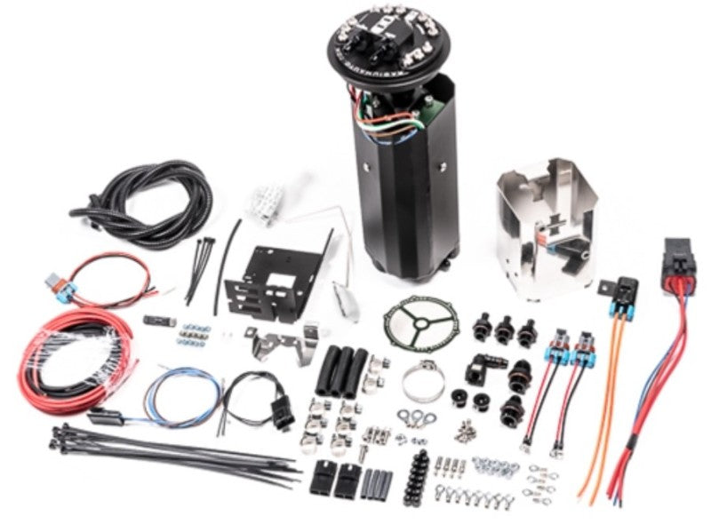 Radium Engineering 20-0741-00 Radium Nissan R32 GT-R Fuel Hanger Surge Tank Brushless TI Auto E5LM - Pumps Not Included