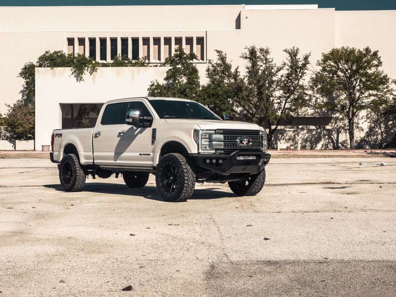 Road Armor 6172XFPRB 17-20 Ford F-250 SPARTAN Front Bumper Bolt-On Pre-Runner Guard - Tex Blk