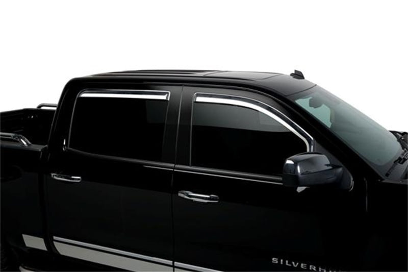 Putco 480440 14-18 Chevy Silverado LD - 4 Door - Crew Cab Element Chrome Window Visors
