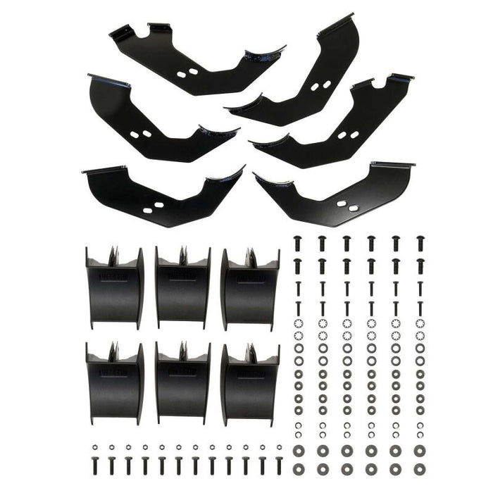 Westin 21-22785 24-25 Toyota Tacoma Double Cab PRO TRAXX 4 Oval Nerf Step Bars - Black