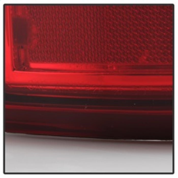 SPYDER 5008787 xTune Chevy Silverado 1500/2500/3500 03-06 LED Tail Lights Red Clear ALT-ON-CS03-LED-RC