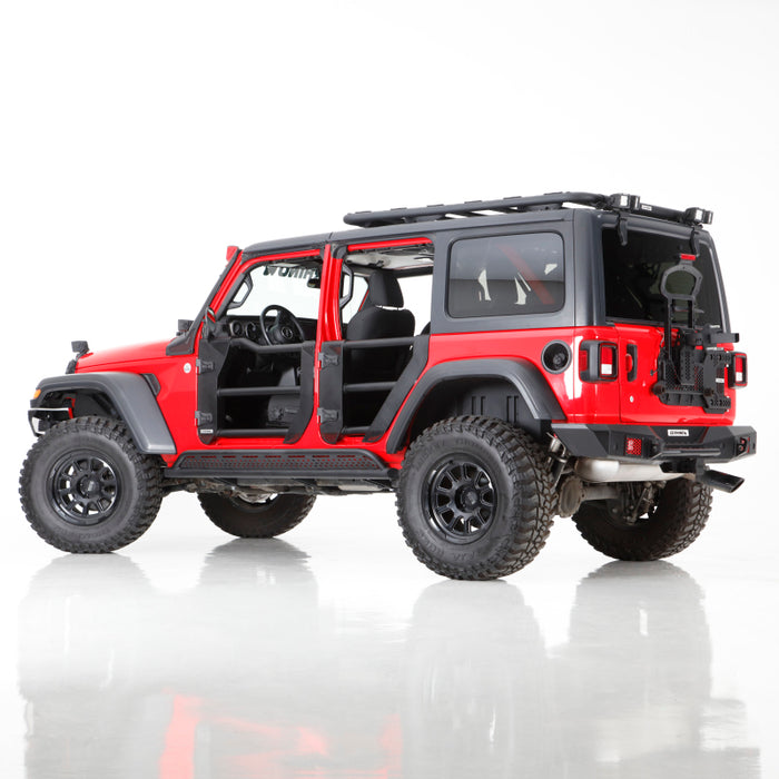 Go Rhino 572602 Jeep 18-21 Wrangler JLU/20-21 Gladiator JT Trailline Replacement Rear Tube Door