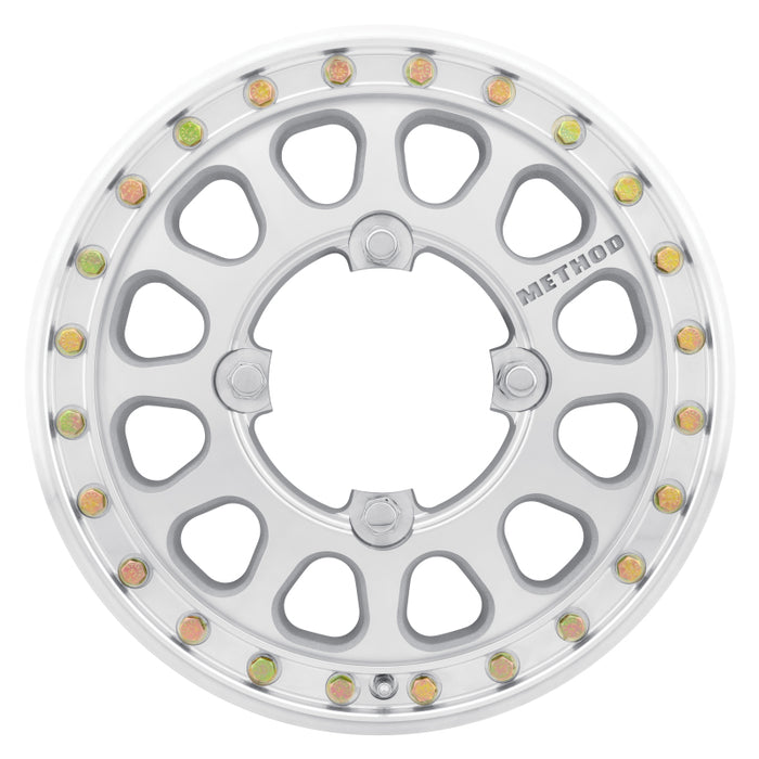 Method Wheels MR40155047346B2 Method MR401-R UTV Beadlock 15x5 / 5+0/43mm Offset / 4x136 / 106mm CB Machined - Raw Wheel