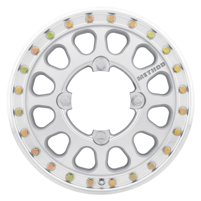 Method Wheels MR40155047346B2 Method MR401-R UTV Beadlock 15x5 / 5+0/43mm Offset / 4x136 / 106mm CB Machined - Raw Wheel