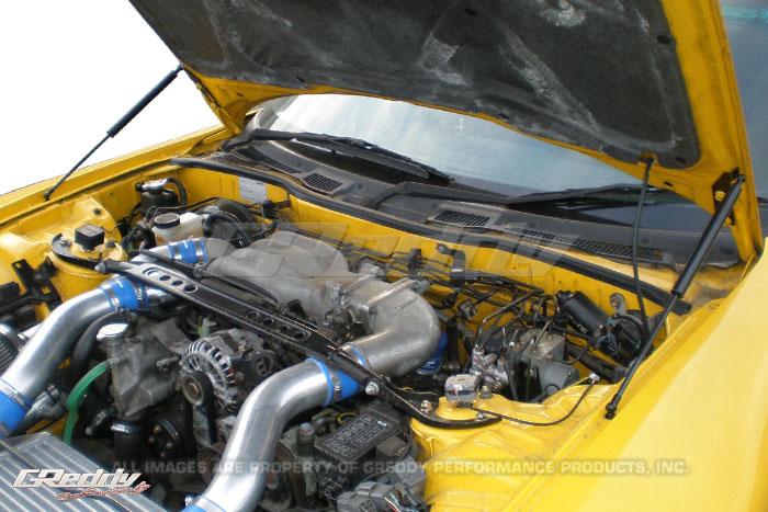 GReddy 18540101 93-96 Mazda RX7 FD3S Engine Hood Lifter Kit (Designed for OEM weight hoods)