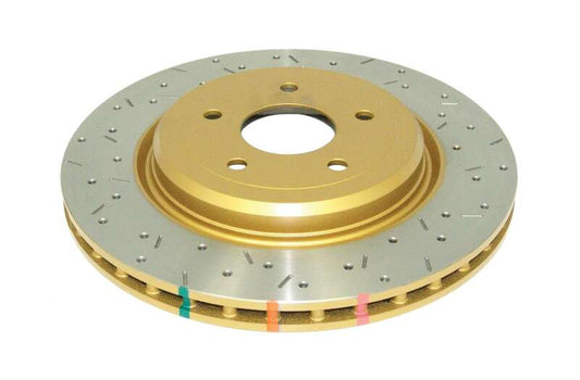 DBA DBA42993XS 05-12 Corvette C6 w/Z06 pkg Rear Drilled & Slotted 4000 Series Rotor