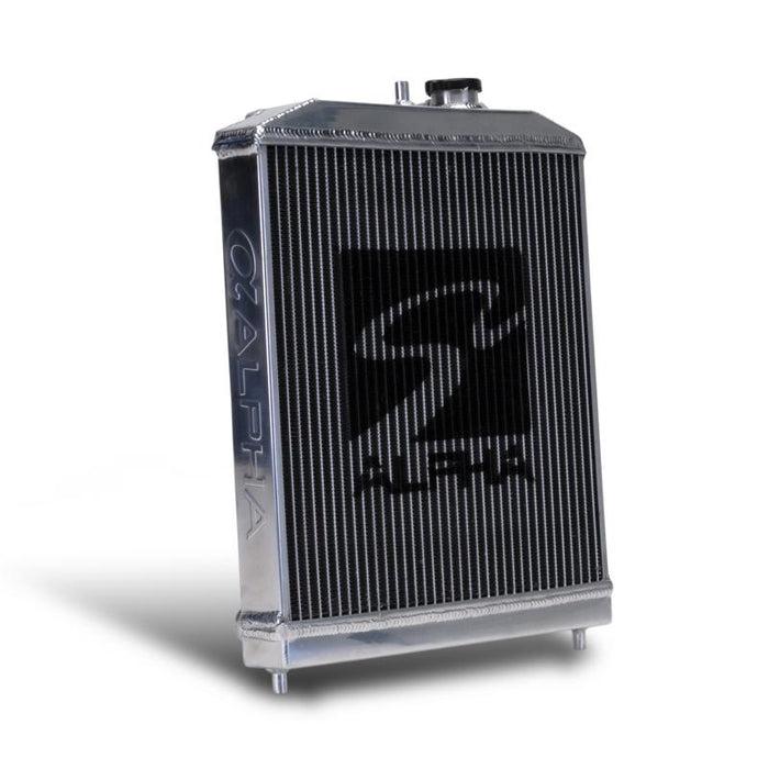 Skunk2 Racing 349-05-1500 Skunk2 Alpha Series 88-91 Honda CRX/Civic Radiator (Full Size) (Dual Core) (Manual Trans.)
