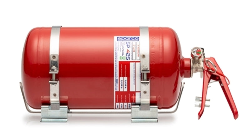SPARCO 014772MSL Sparco 4.25 Liter Mechanical Steel Extinguisher System