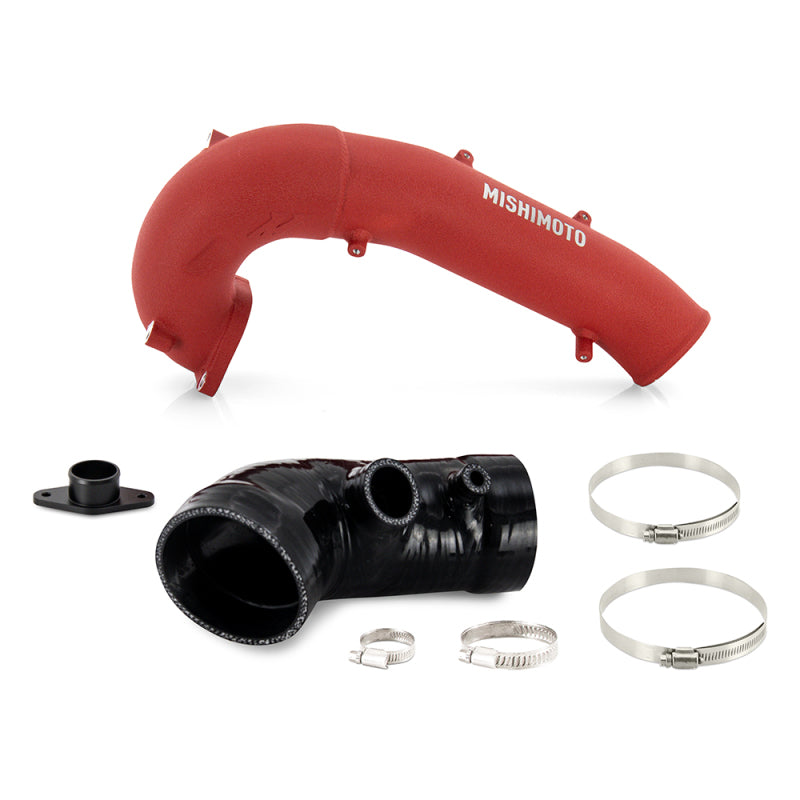 Mishimoto MMAI-CTR-17URD 2017+ Honda Civic Type-R Inlet Pipe Upgrade Kit - Red