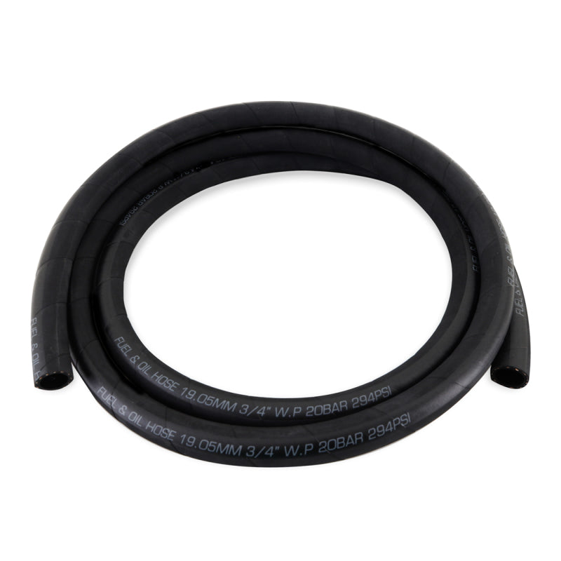 Mishimoto MMHOSE-PL-12-240 Push Lock Hose, Black, -12AN, 240in Length