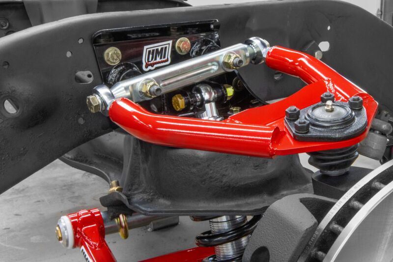 UMI Performance 6434-R 73-87 GM C10 Race Upper Control Arms - Red