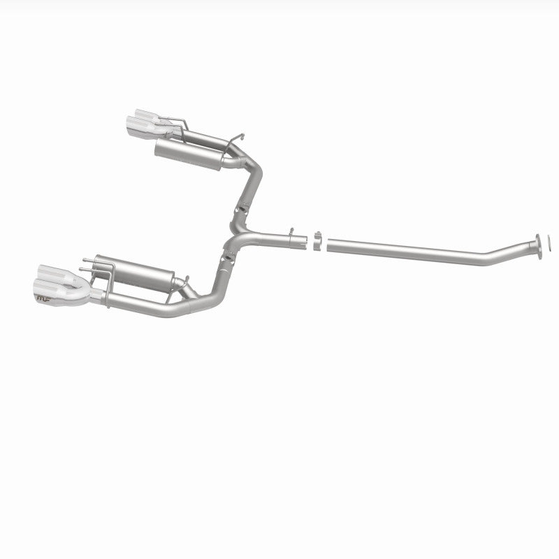 Magnaflow 19494 MagnaFlow 18-19 Toyota Camry XSE 2.5L (FWD) Street Series Cat-Back Exhaust w/4in Polished Quad Tips