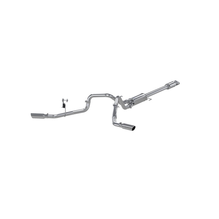 MBRP S5257409 2015 Ford F-150 5.0L 3in Cat Back Dual Split Side Exit T409 Exhaust System